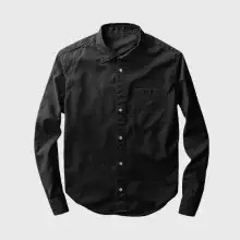 Chemise noir classe chez SENFRIPE